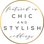 Featured on Chic and Stylish weddings