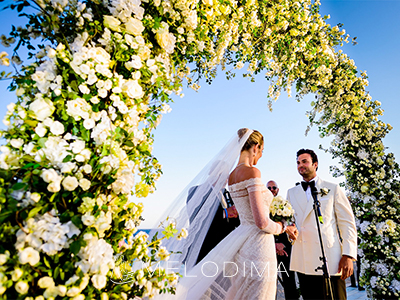 VIP Egyptian-Brazilian wedding in Mykonos