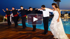 Greek Zorba dancers